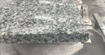 克拉玛依芝麻白楼梯踏步 芙蓉白