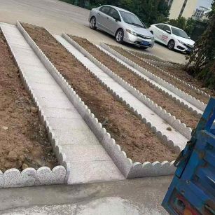 克拉玛依芝麻白花边石