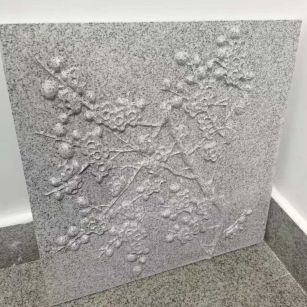 克拉玛依芝麻白雕刻版，异形定制