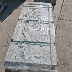 克拉玛依芝麻白别墅外墙雕刻版